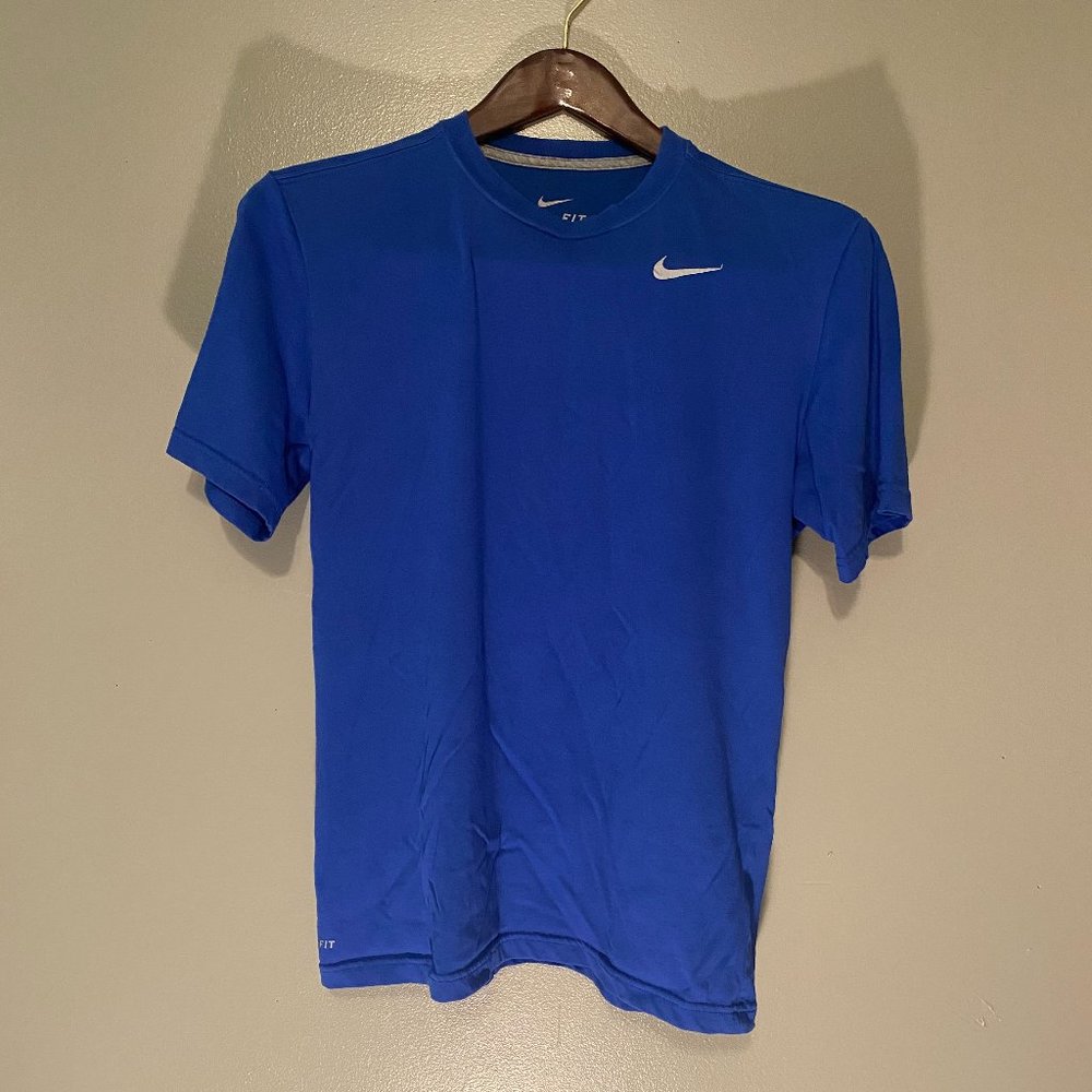 Nike Dri-Fit T-Shirt, Blue, Medium